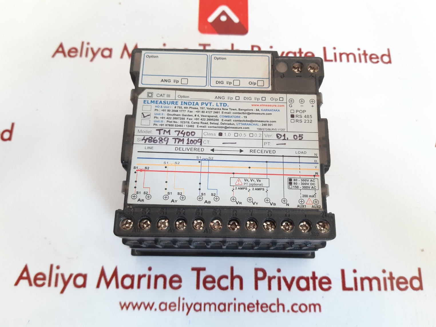 Elmeasure tm 7400 tiny master