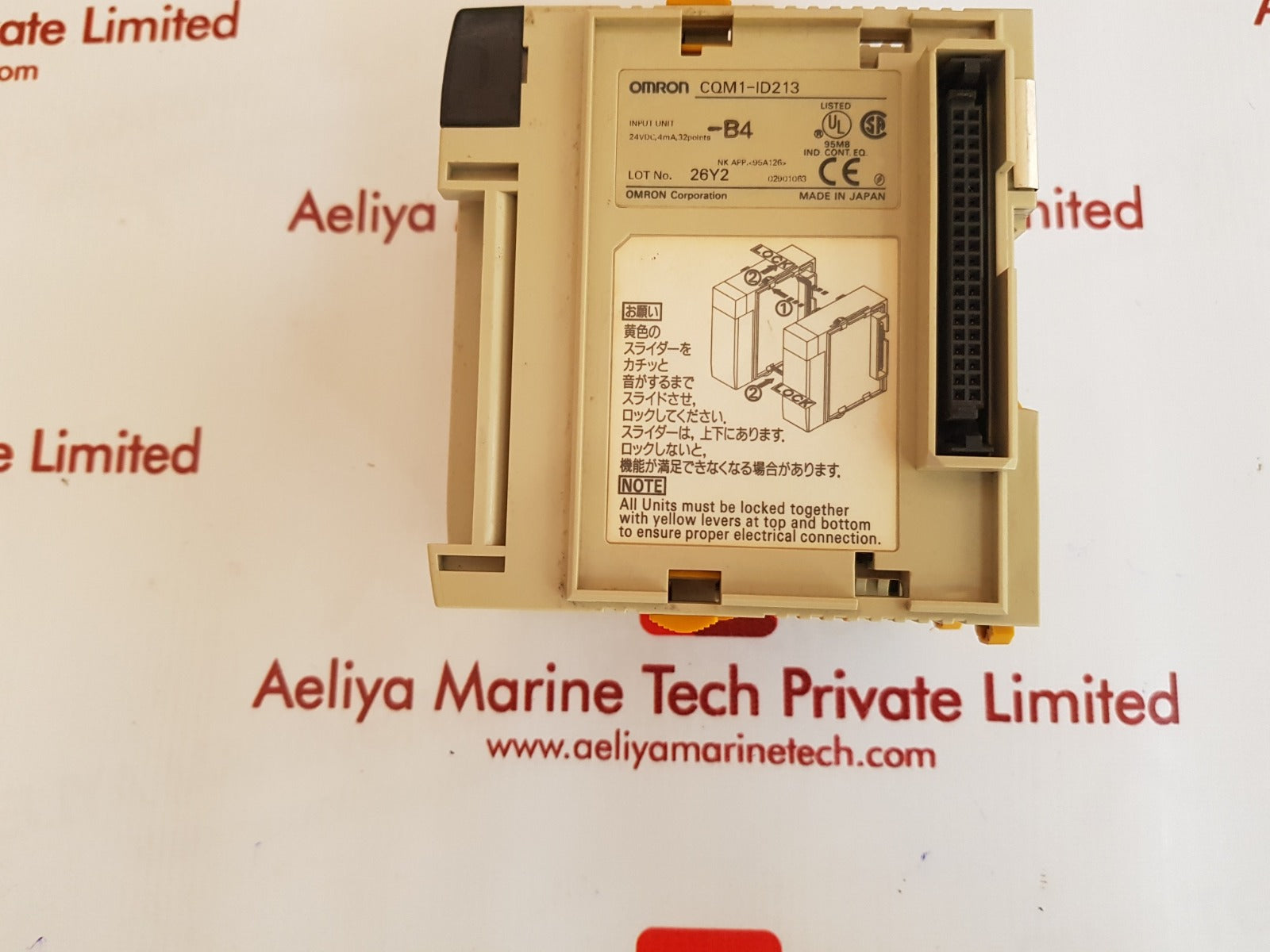 Omron cqm1-id213 input unit omron