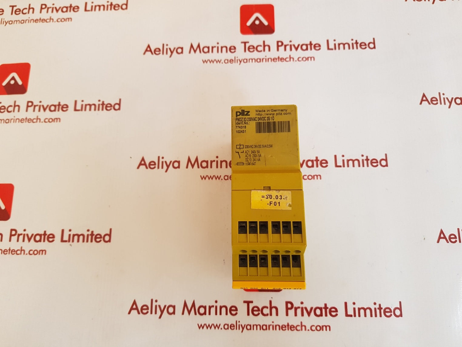 pilz pnozx3 relay 774318