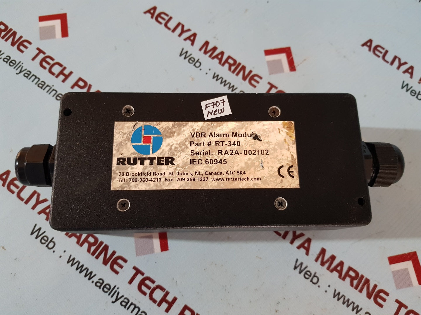 Rutter rt-340 vdr alarm module