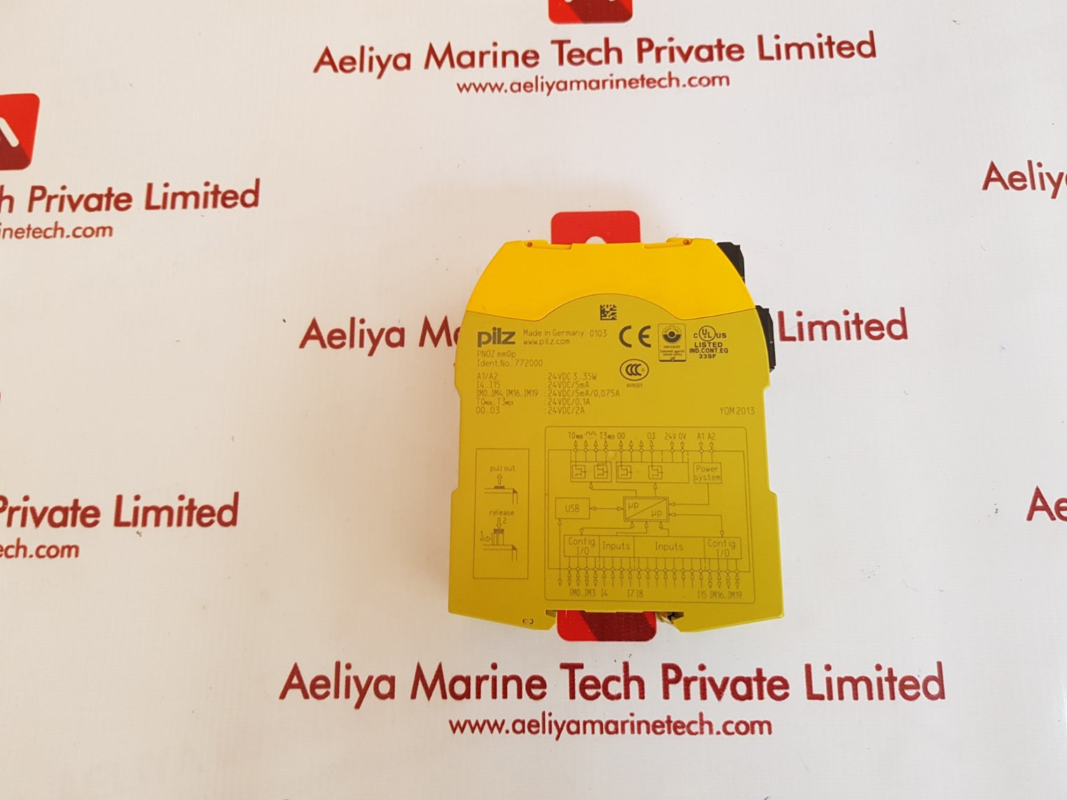 Pilz pnoz mm0p 772000 safety relay