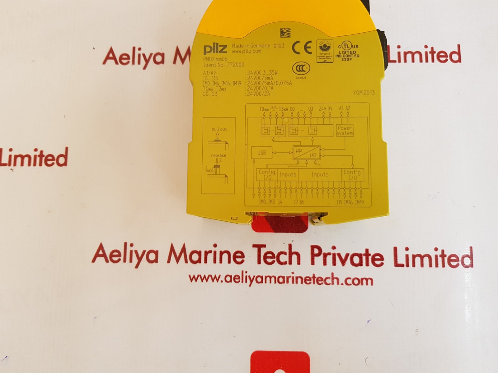 Pilz pnoz mm0p 772000 safety relay