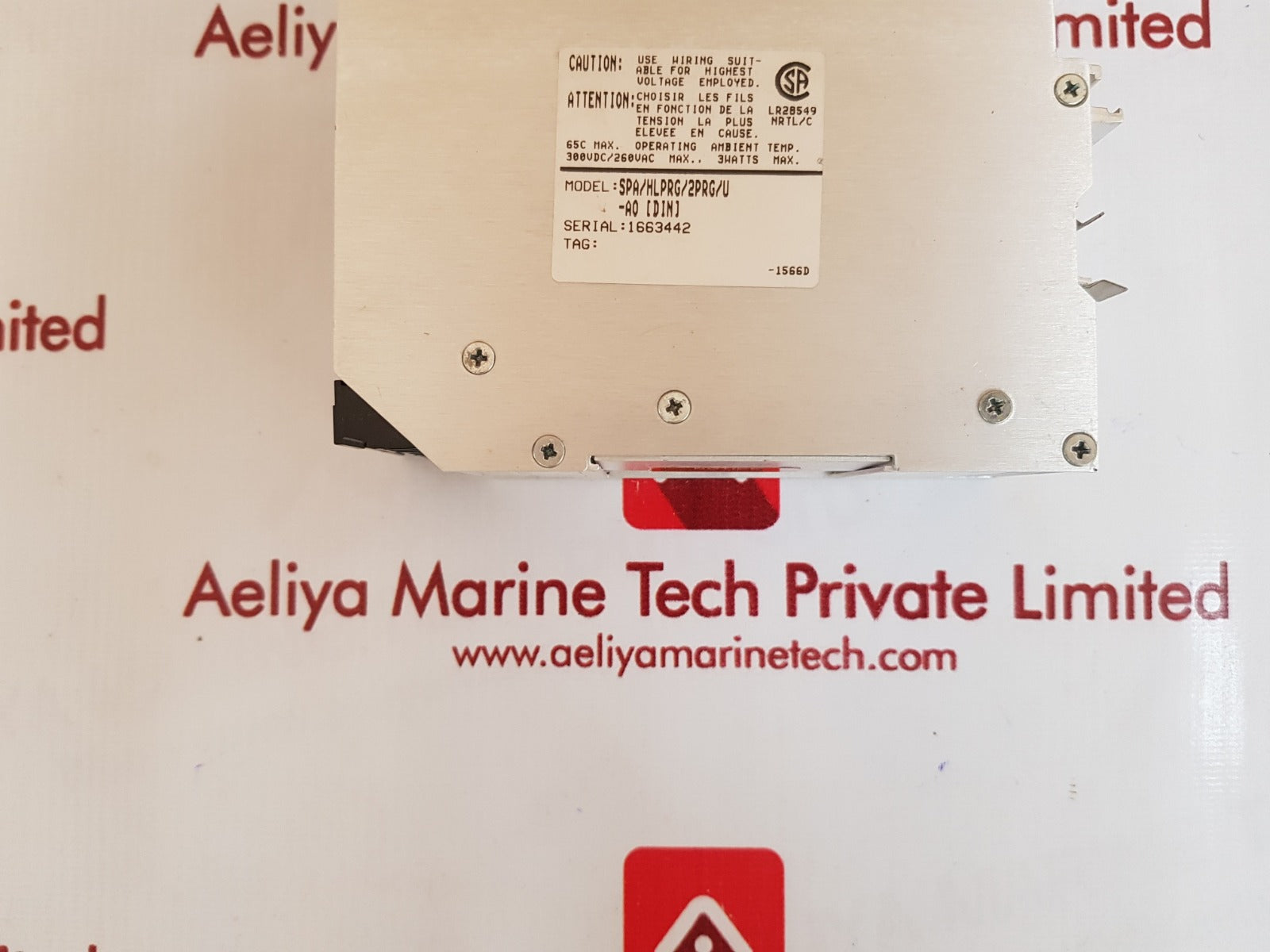 Moore industries Spa /hlprg/2prg/u-a0 [din] site programmable alarm