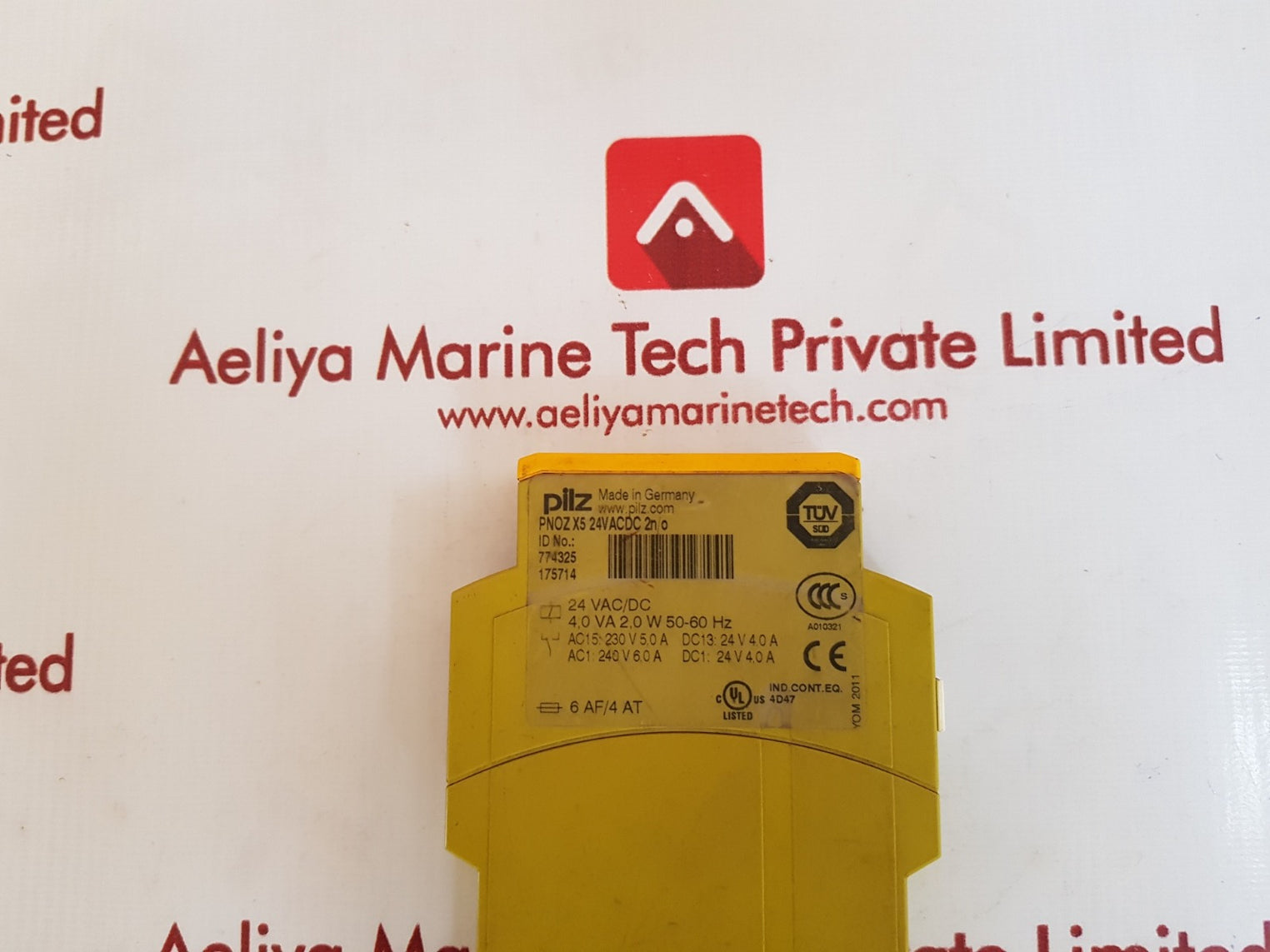 Pilz pnozx5 safety relay module 774325