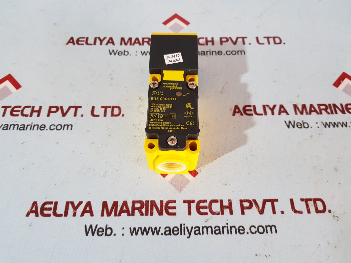 Turck combi prox bi15-cp40-y1x inductive proximity sensor