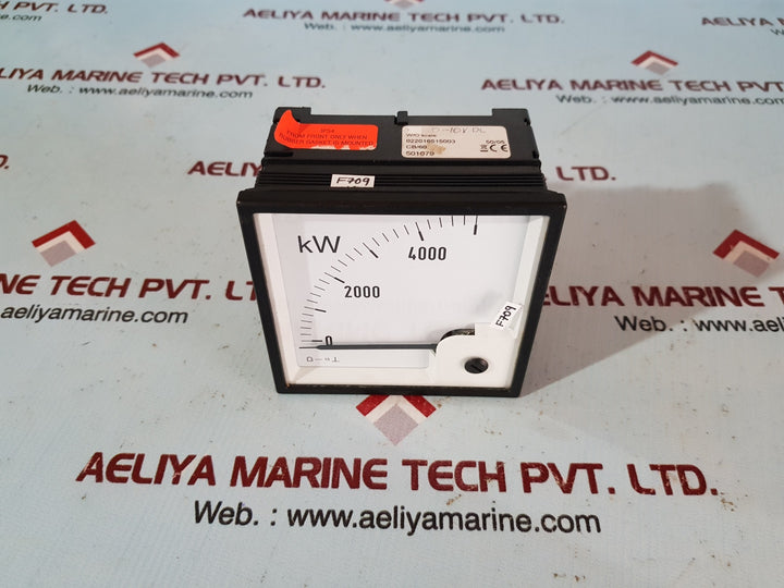 0 to 4000 kw meter