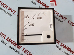 0 to 4000 kw meter