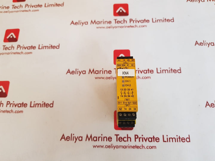 Pilz pnoz x2.8p 24 vac/dc safety relay 777301