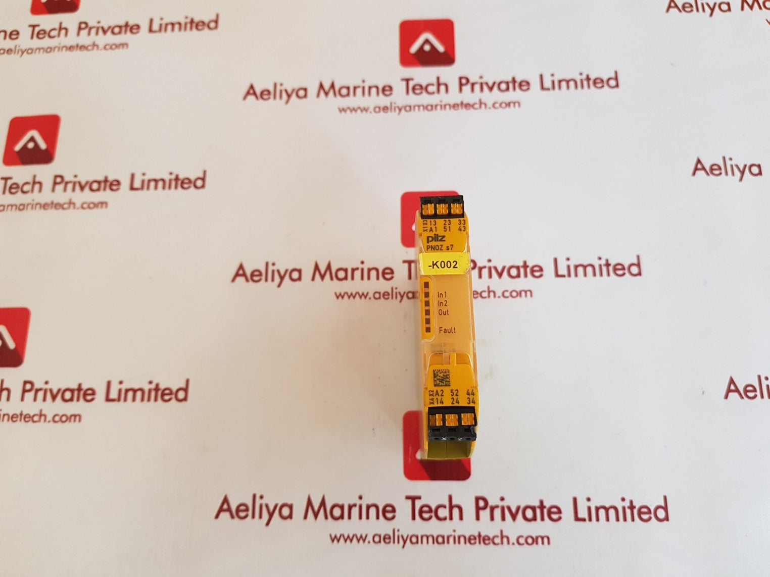 Pilz pnoz s7 safety relay 751107