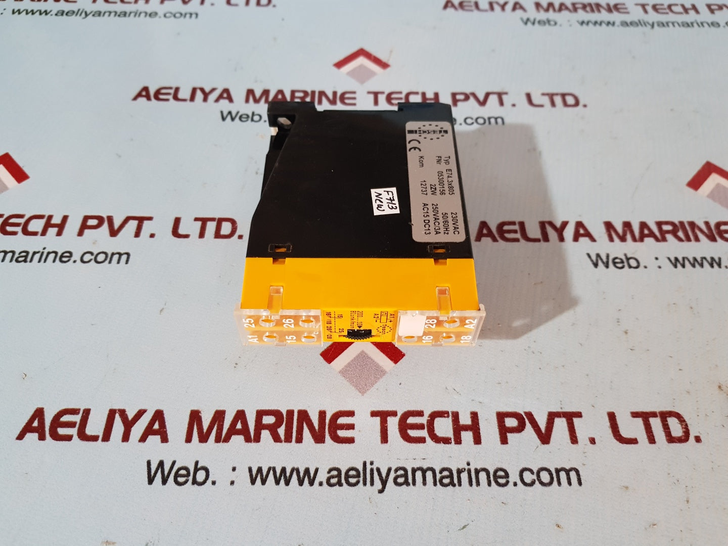 Tesch e74.3x805 time delay relay 230vac