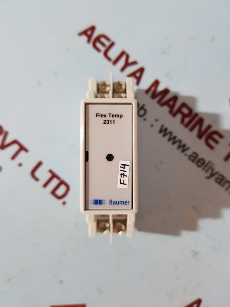 Baumer flex temp 2311 transmitter