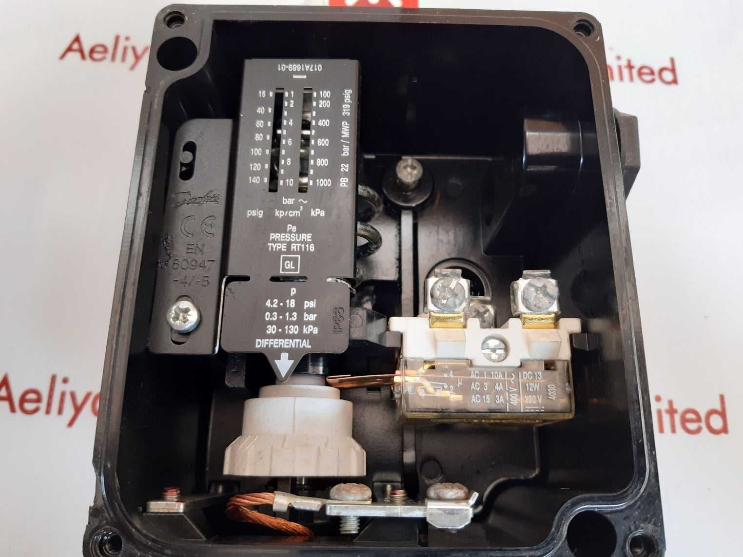 Danfoss rt116 pressure control