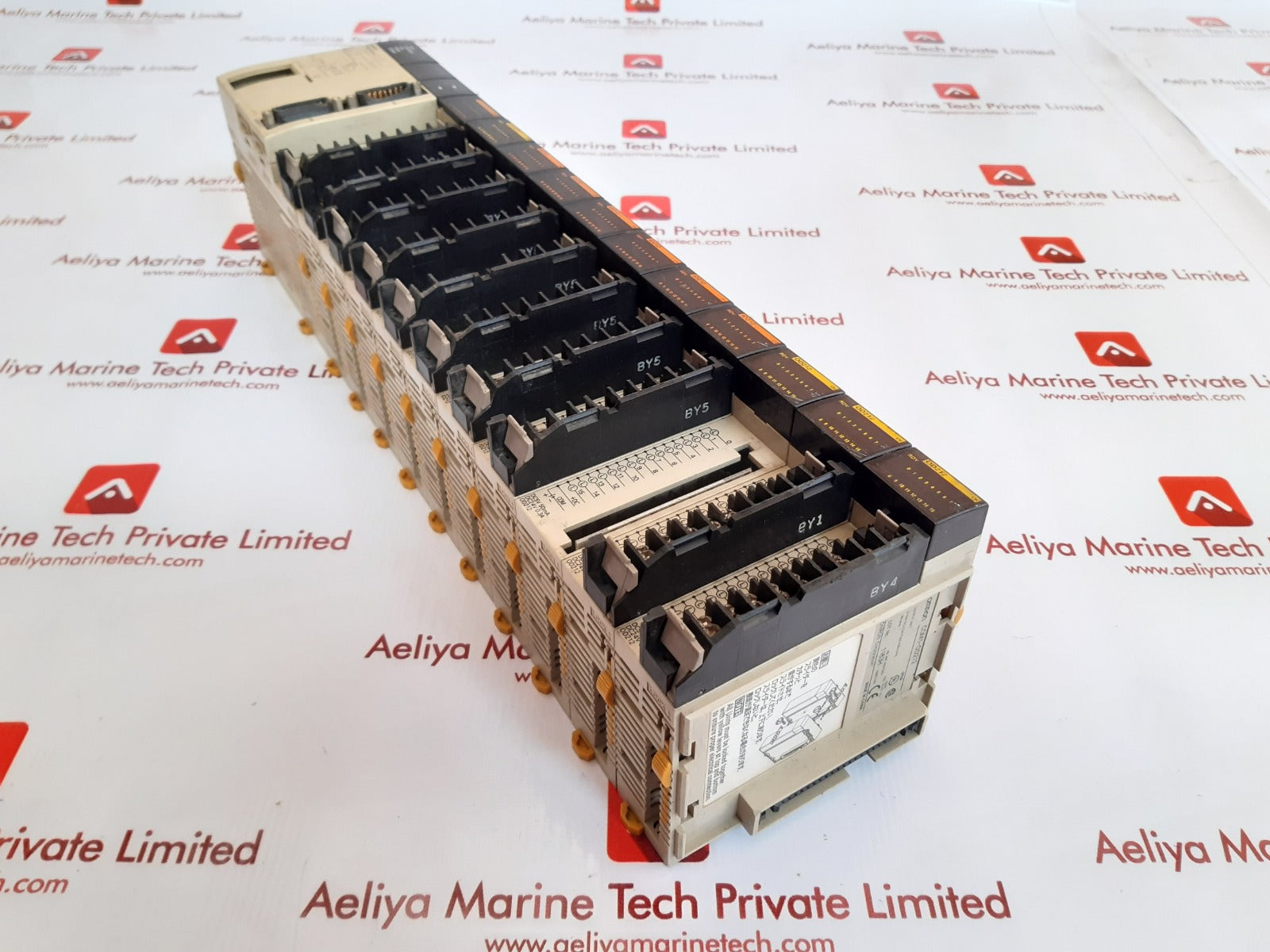 omron cqm1h-cpu51,od212,id212 programmable controller module rack 