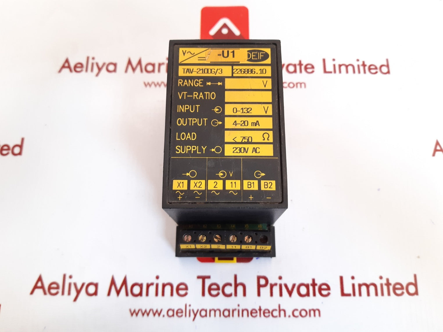 Deif tav-210dg/3 single fuction transducer 226886.10