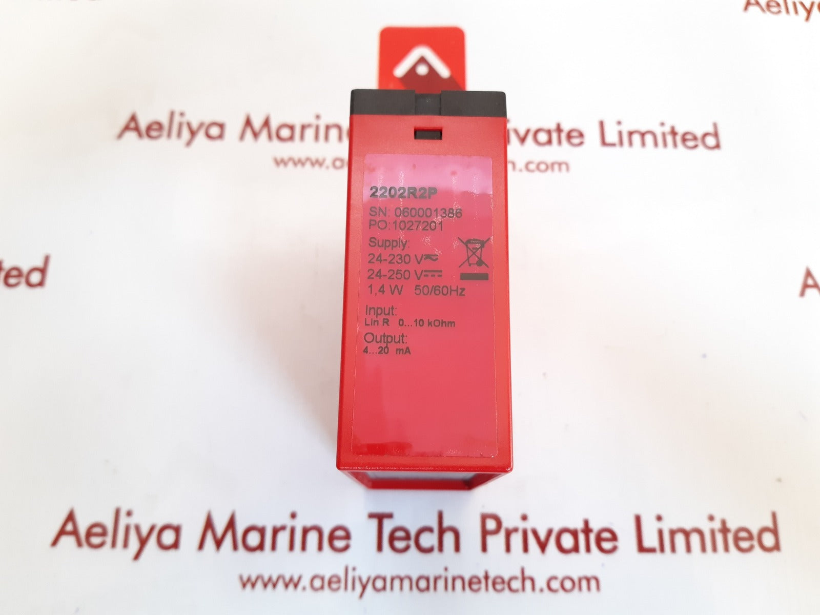 Pr electronics 2202 r/i transmitter 2202r2p