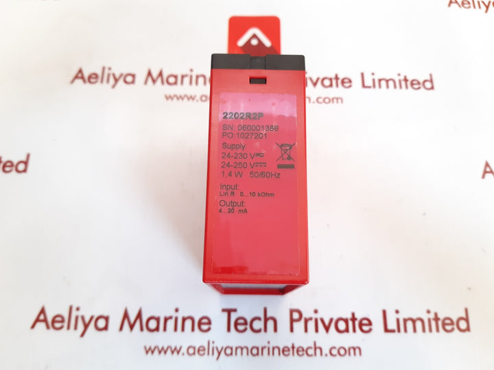 Pr electronics 2202 r/i transmitter 2202r2p