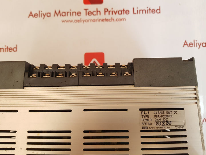 Idec pfa-1c24rdc programmable controller
