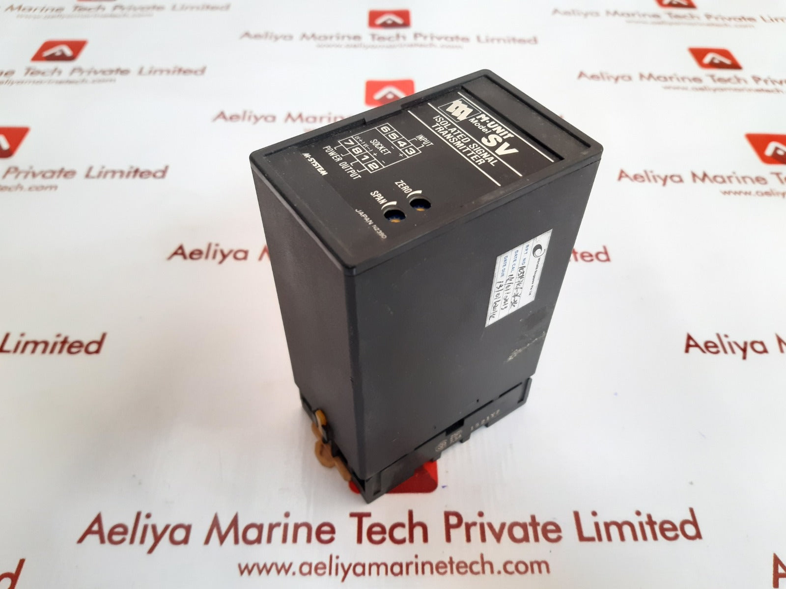 M-system sv-6a-c isolated signal transmitter