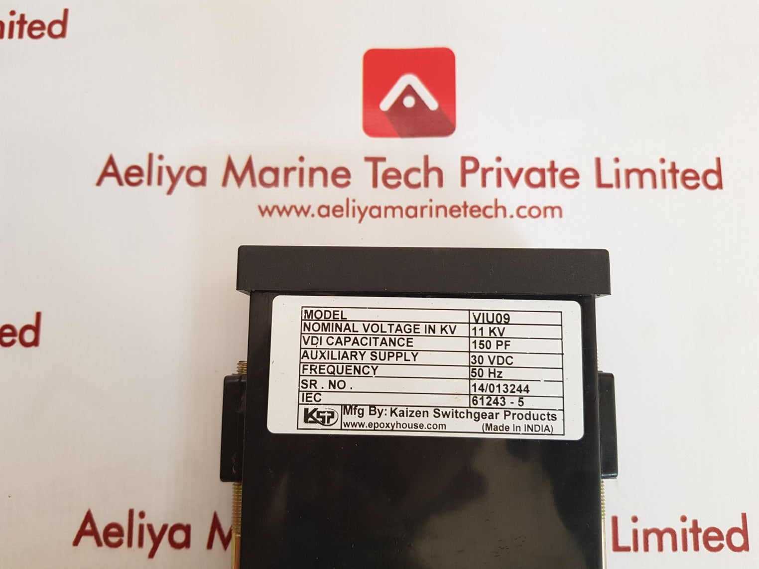 Kaizen switchgear viu09 voltage indicator/control unit