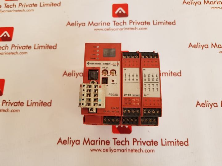 Allen-bradley smartguard 600 1752 l24bbb safety controller ser a rev b 