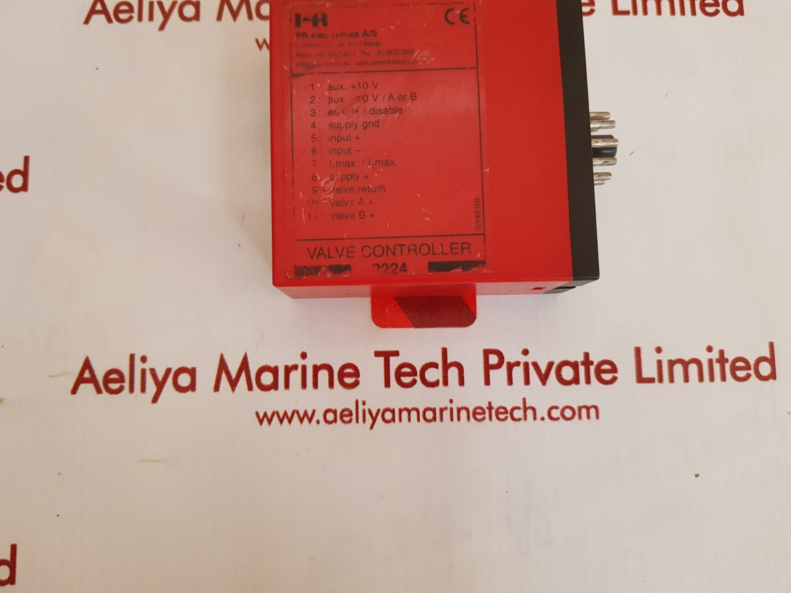 Pr electronics 2224 valve controller 2224_2b
