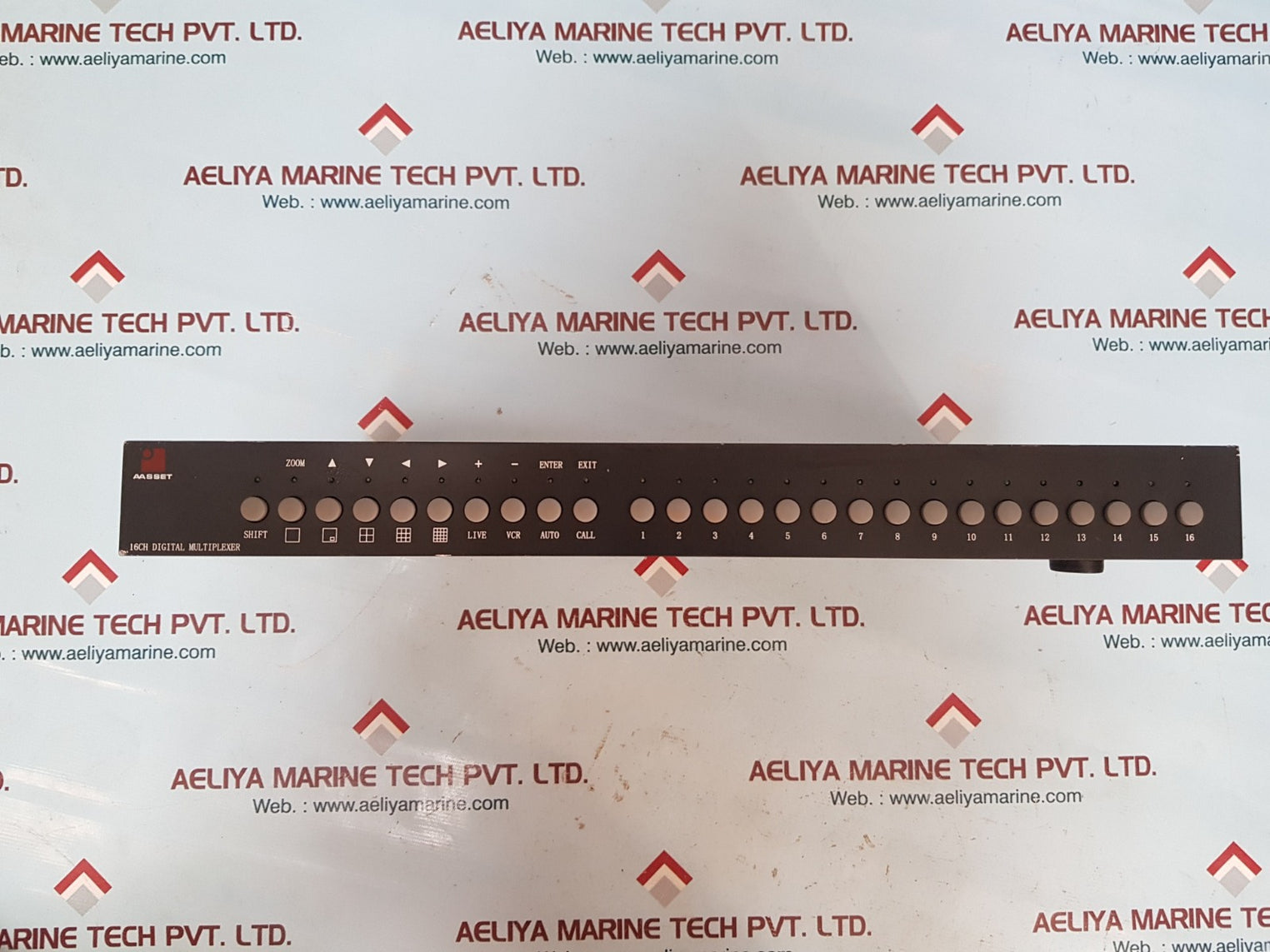 Aasset ast dm316p digital duplex multiplexer