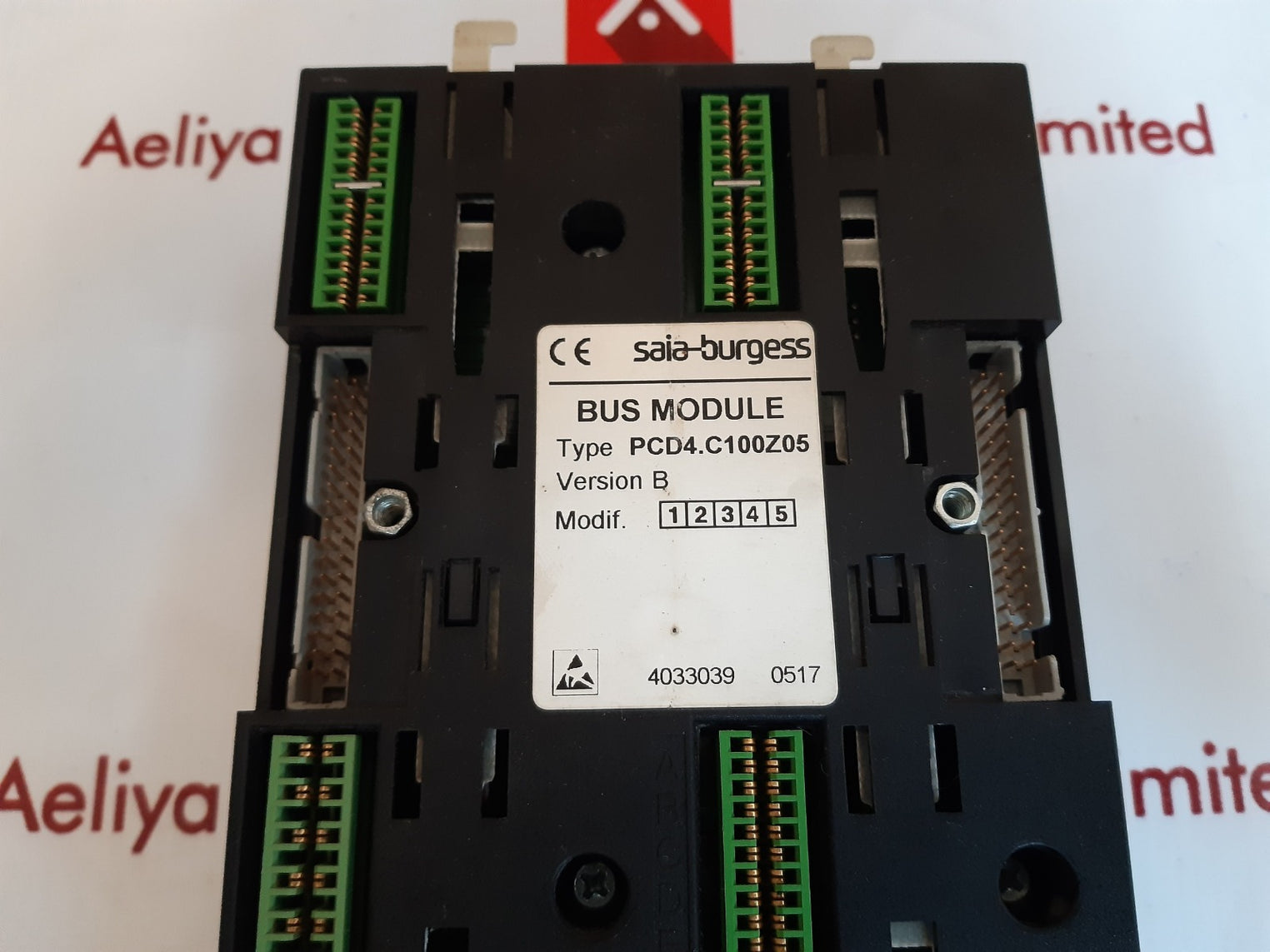 Saia-burgess pcd4.c100z05 bus module