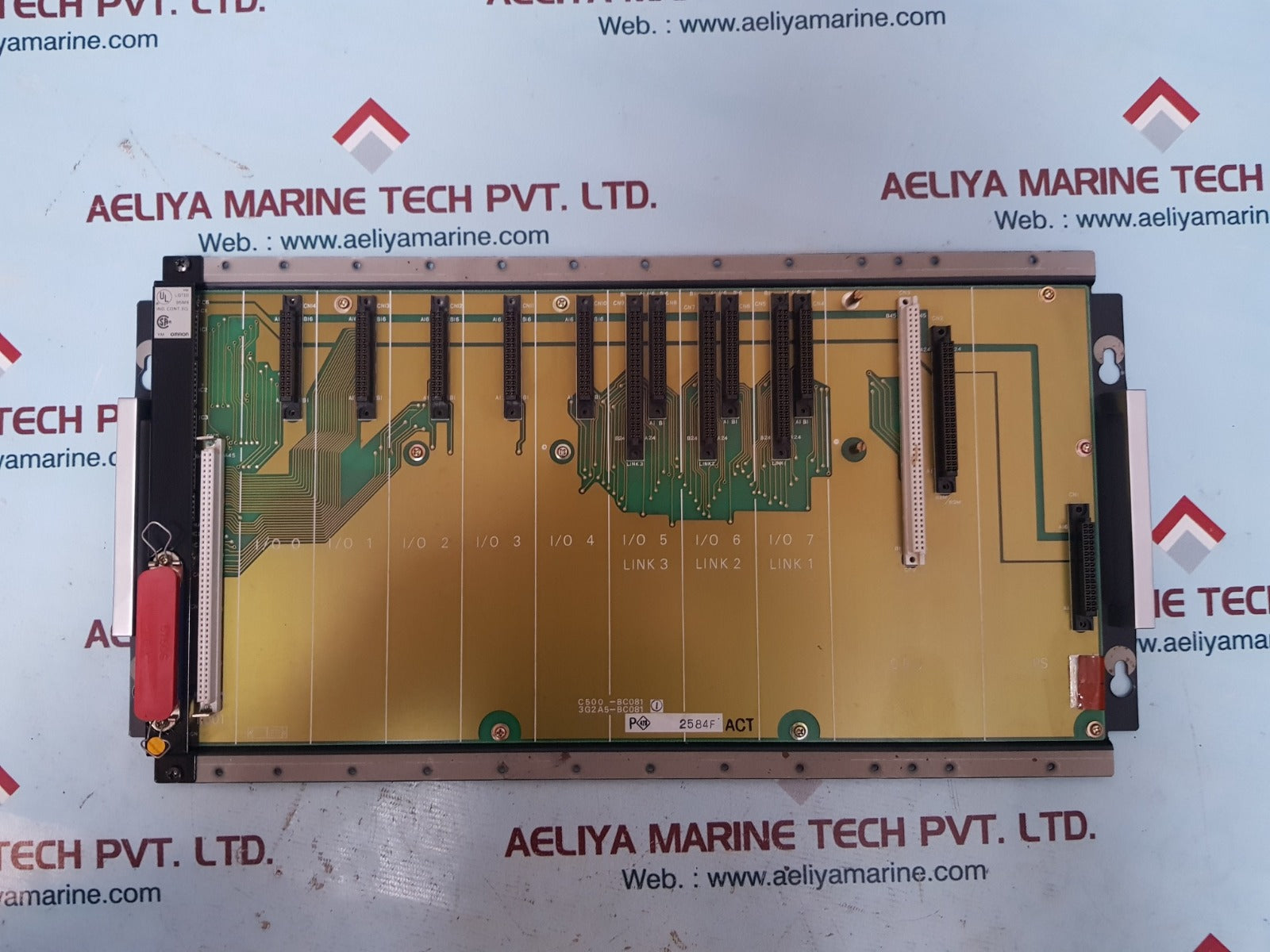 Omron c500-bc081/3g2a5-bc081 cpu base unit