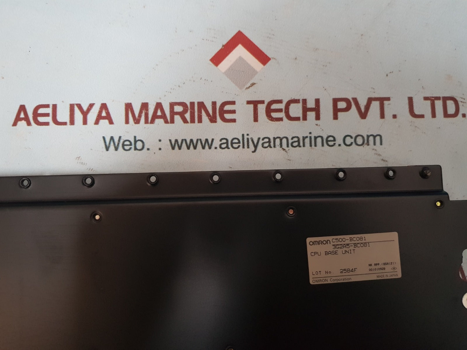 Omron c500-bc081/3g2a5-bc081 cpu base unit