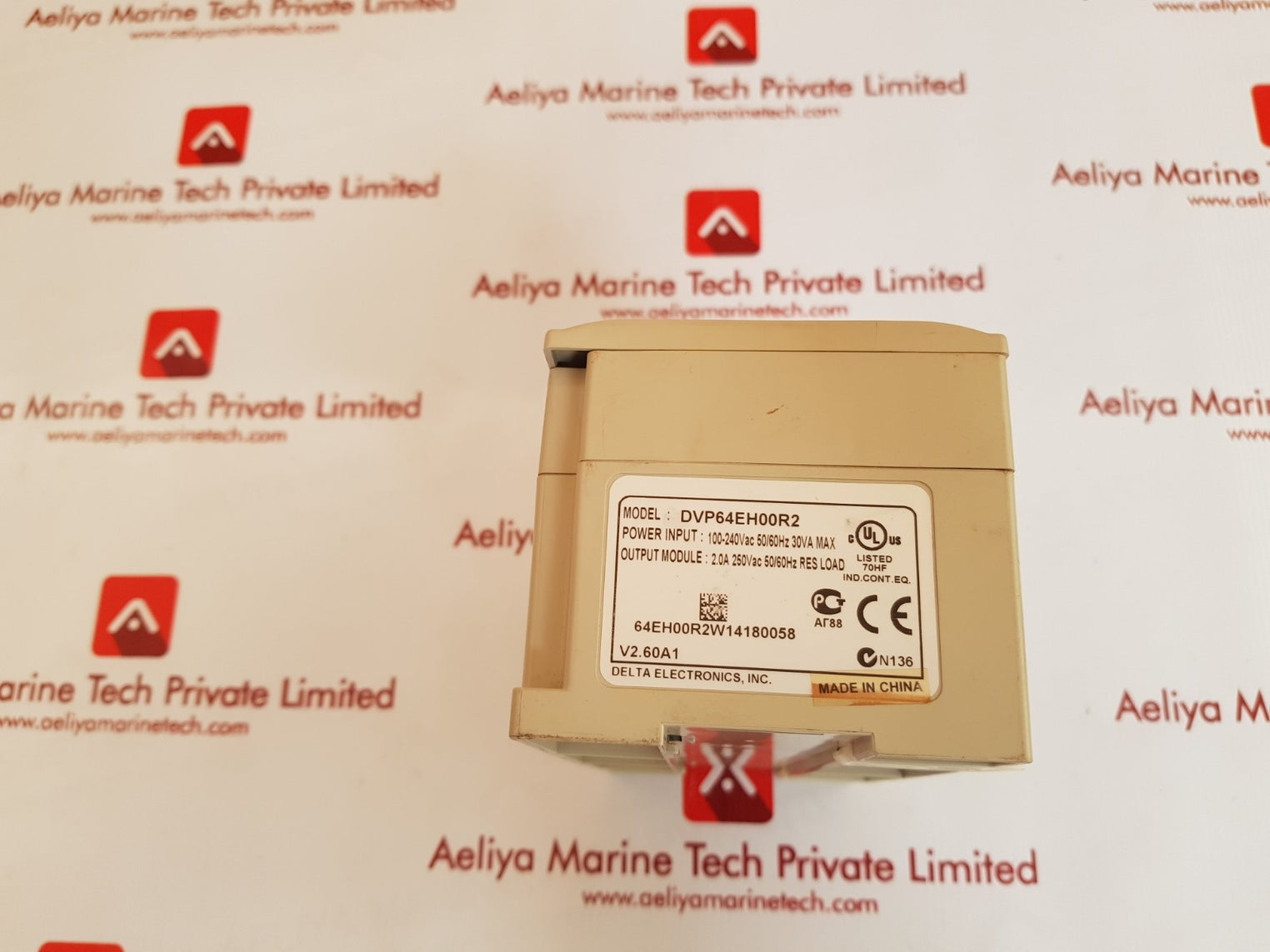 Delta dvp64eh00r2 programmable controller