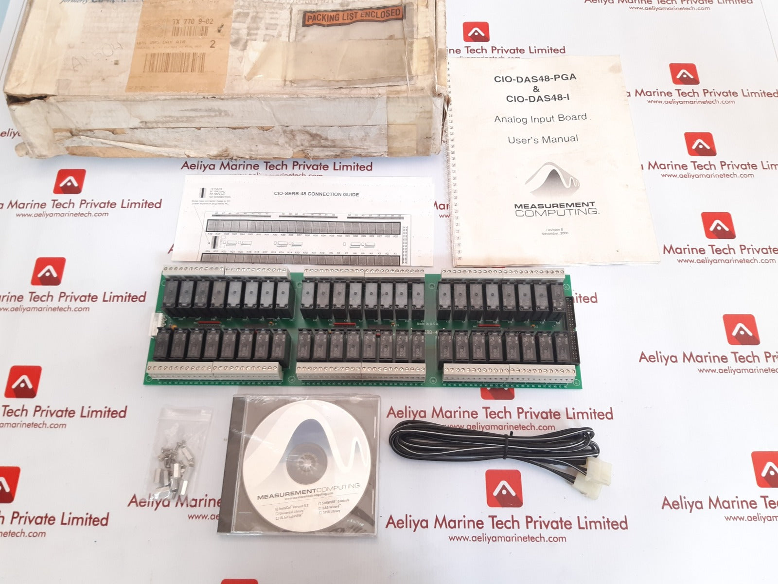 Measurement computing cio-serb-48 analog input board