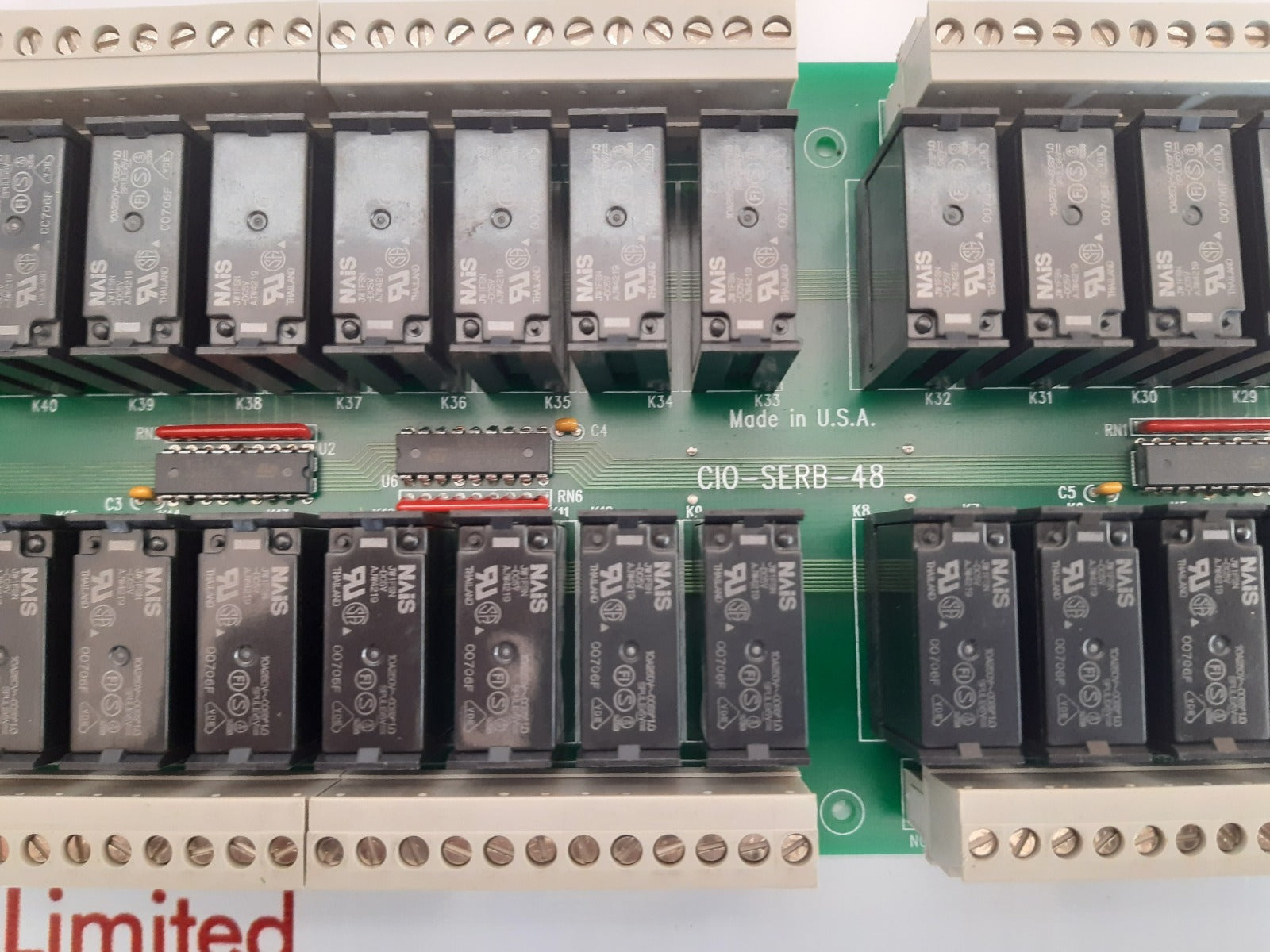 Measurement computing cio-serb-48 analog input board