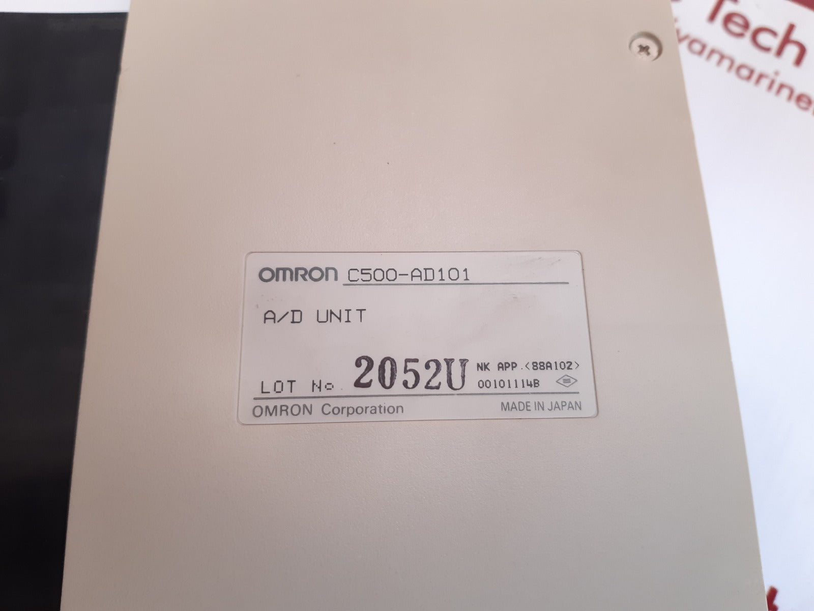 Omron c500-ad101 a/d unit 