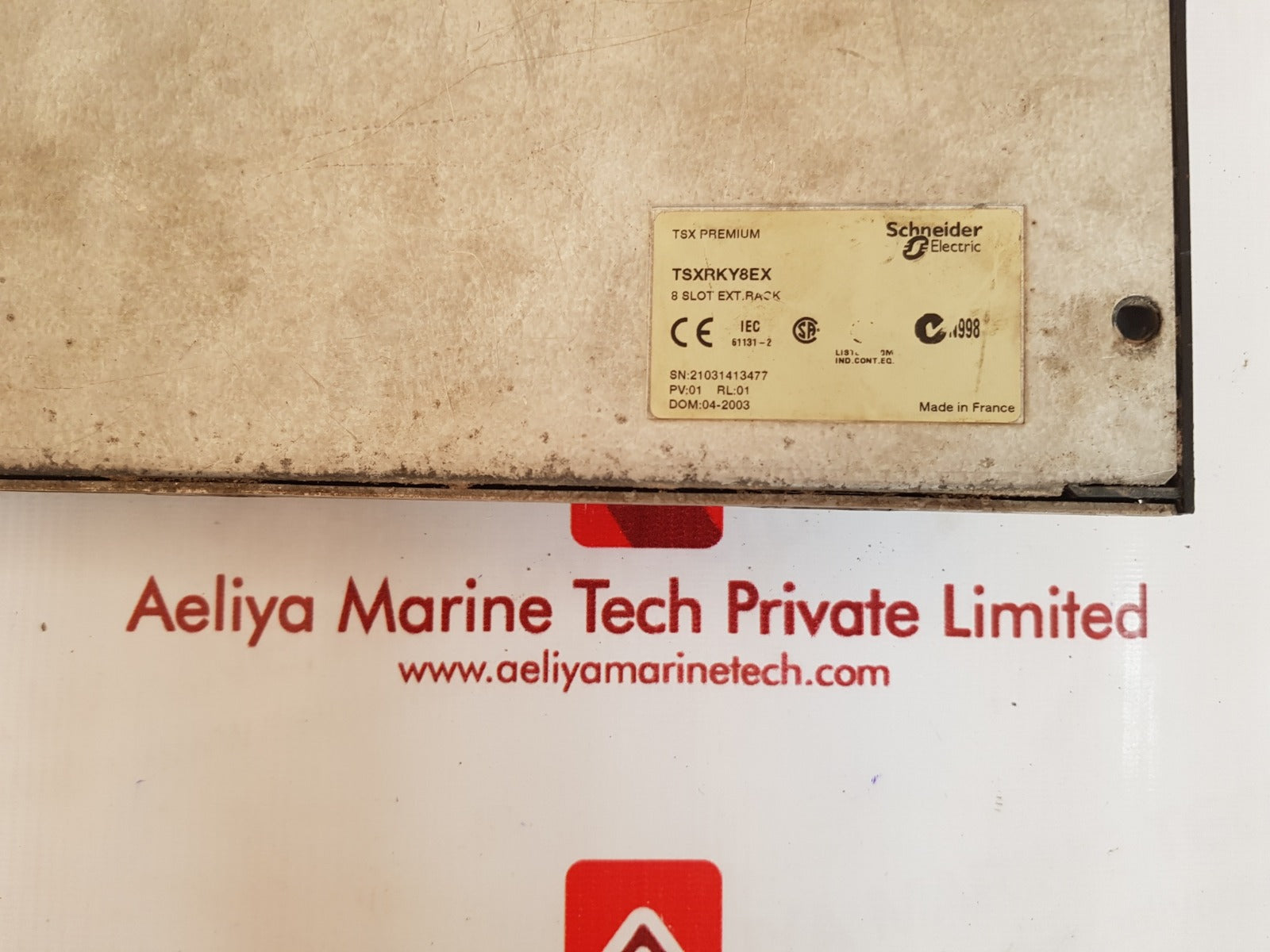 Schneider tsxrky8ex premium 8 slot extension rack
