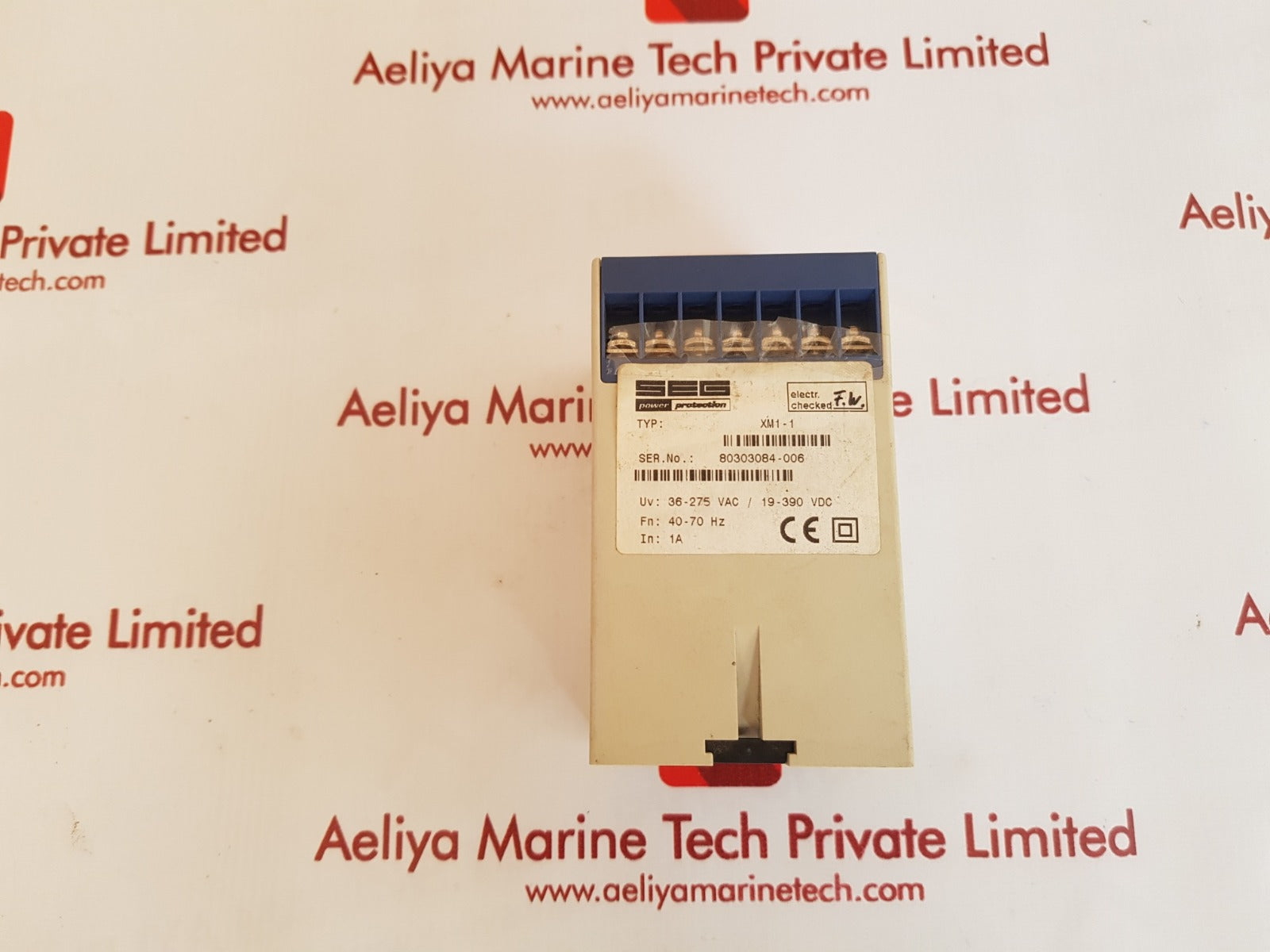 Seg xm1-1 motor protection relay – Aeliya Marine Tech®