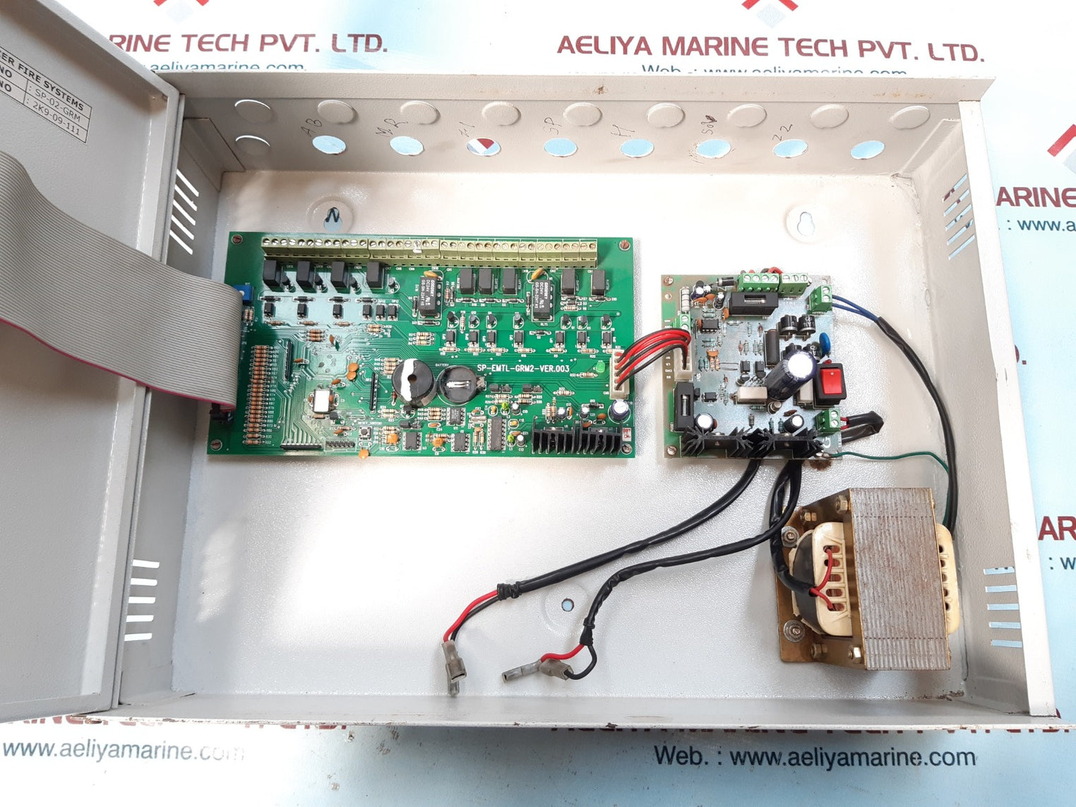 Spencer sp-02-grm fire alarm cum gas release panel 