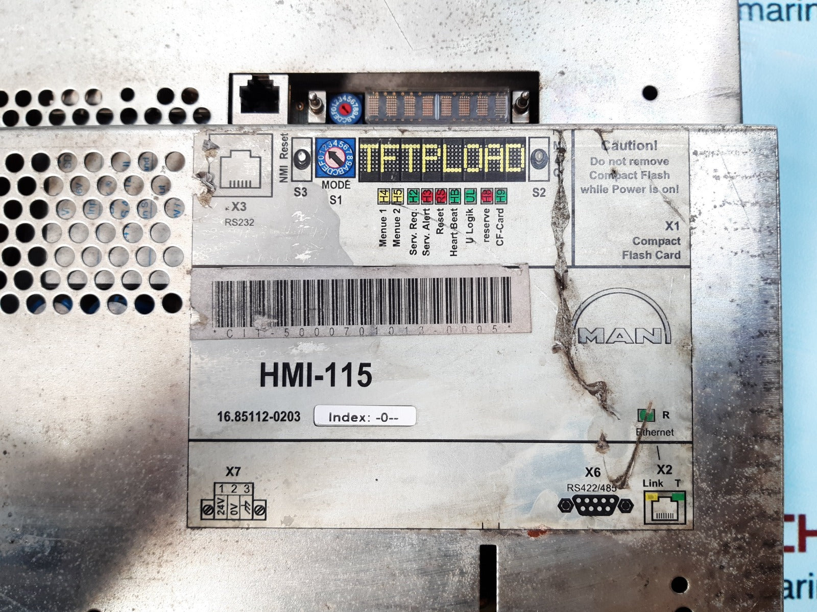 Man hmi-115 touch screen panel 