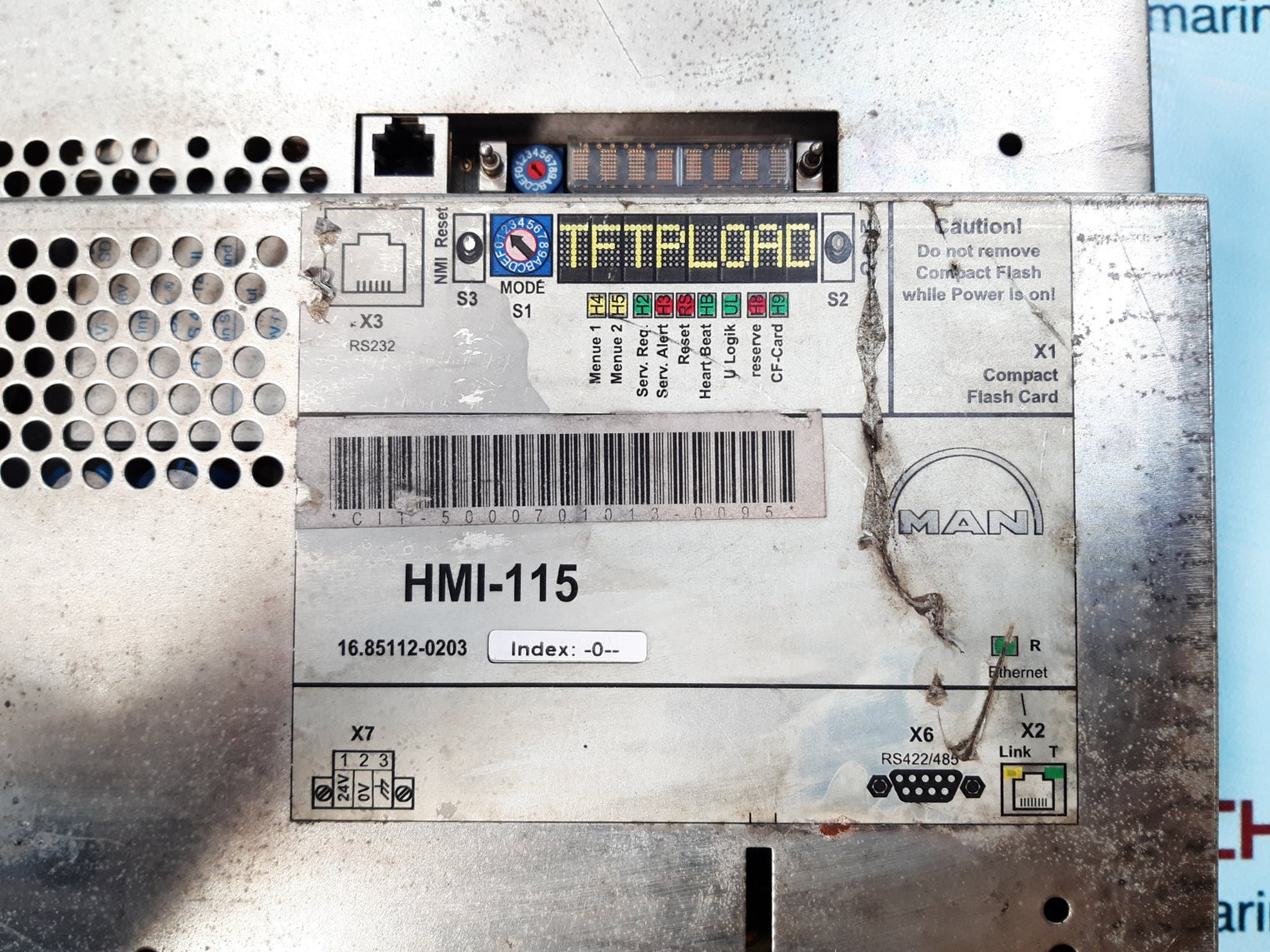 Man hmi-115 touch screen panel 