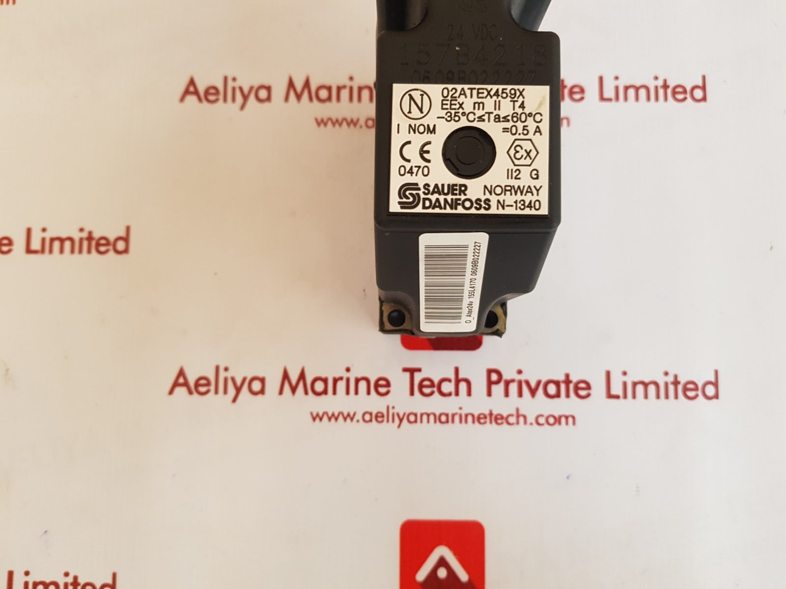 Sauer danfoss 02atex459x  hydraulic solenoid control 60°c