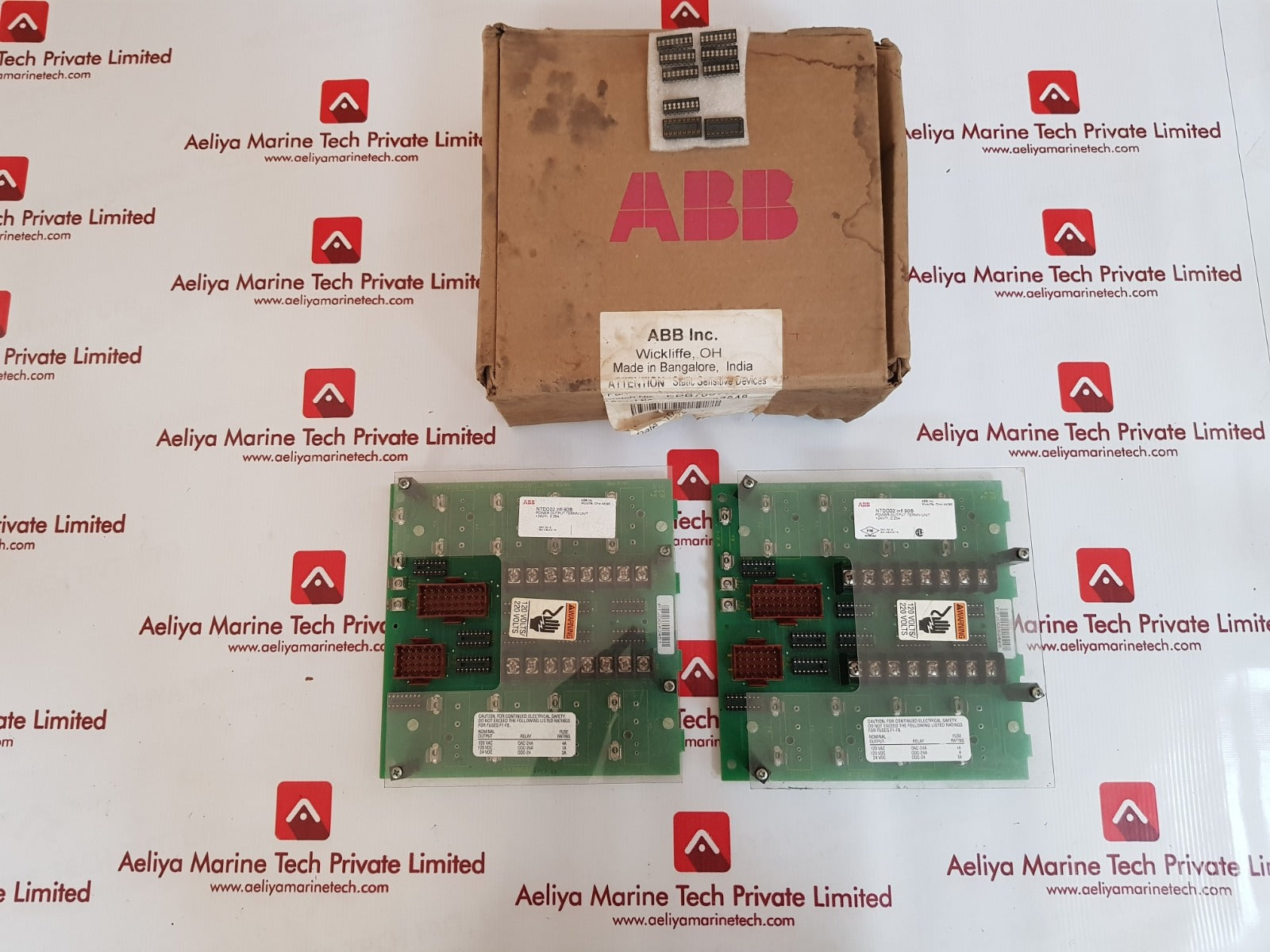 Abb ntdo02 power output termination unit 6638216k1