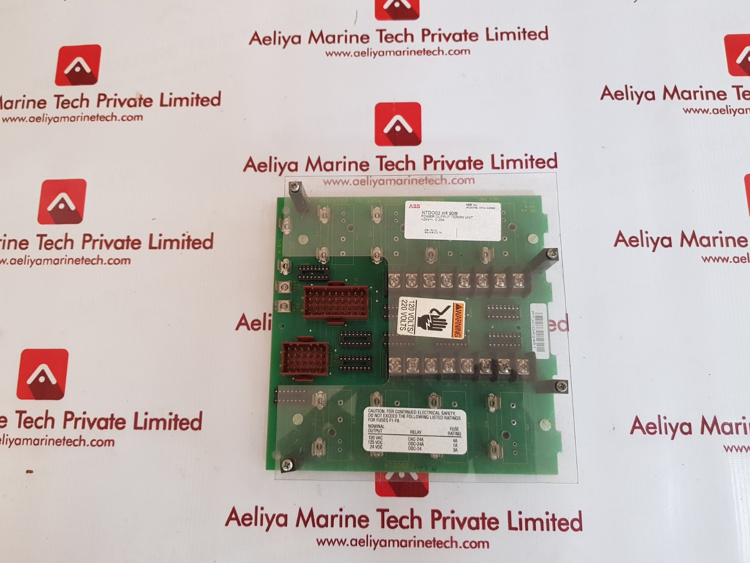 Abb ntdo02 power output termination unit 6638216k1