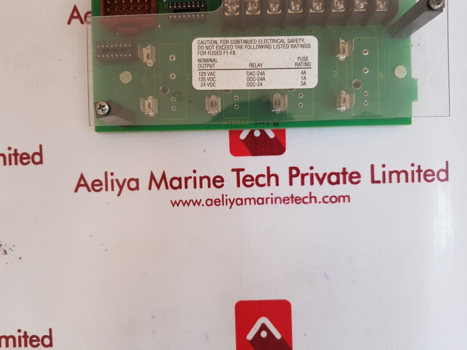 Abb ntdo02 power output termination unit 6638216k1