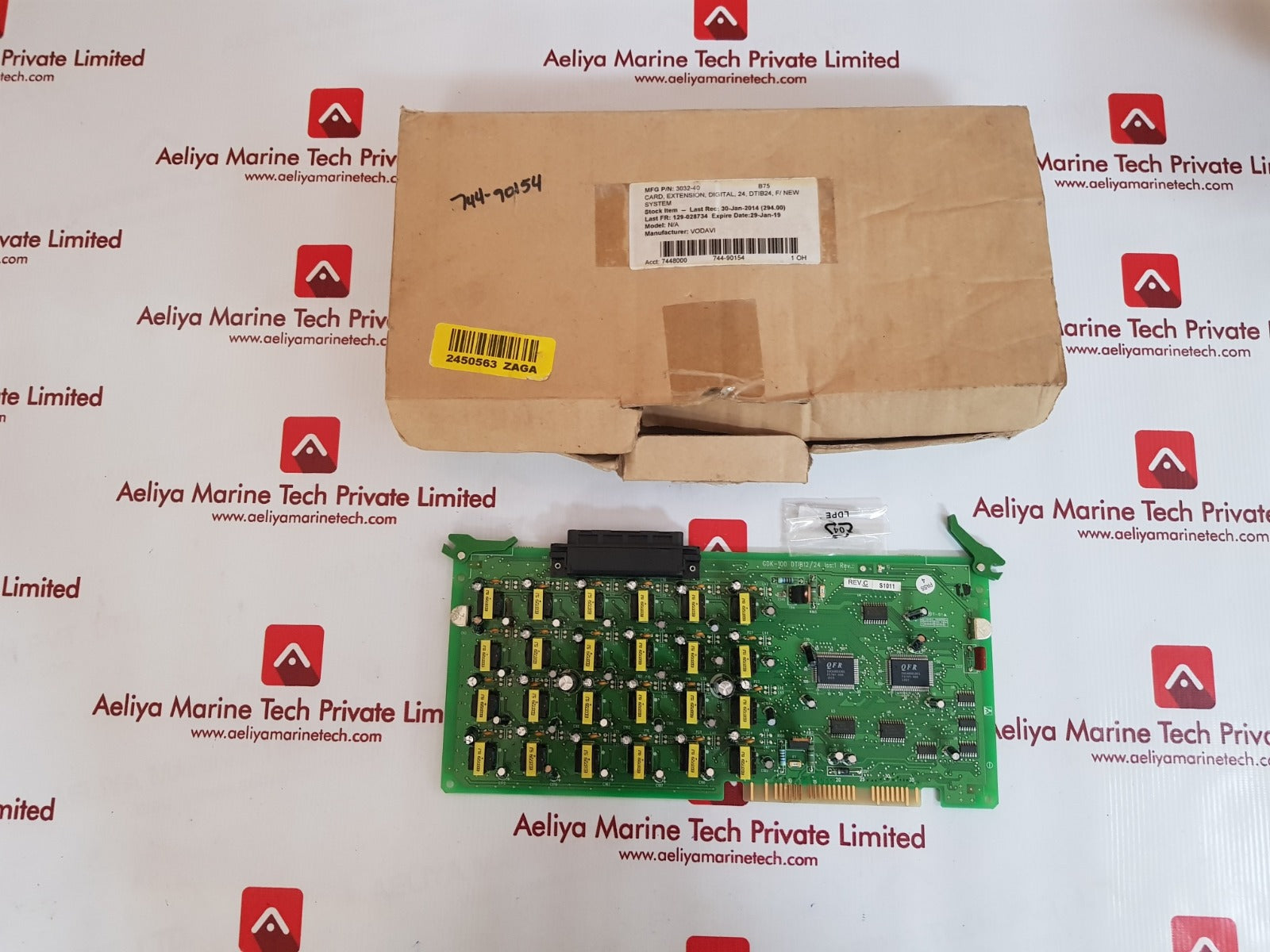 Vodavi gdk-100 dtib12/24 pcb card