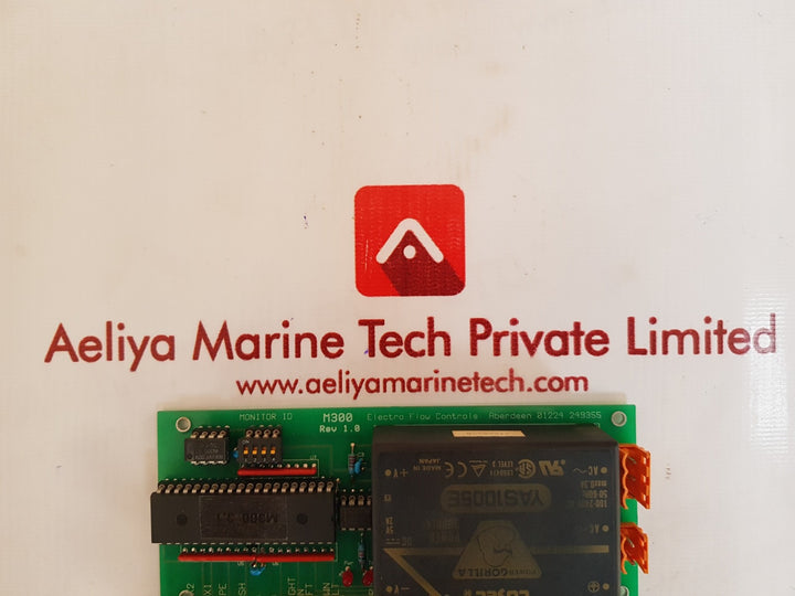 Electro flow 01224 249355 pcb card m300 rev 1.0