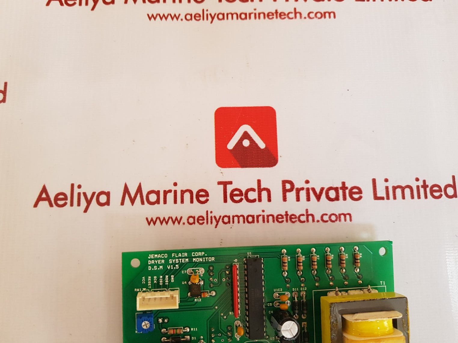 Jemaco flair dryer system monitor d.s.m v1.5 