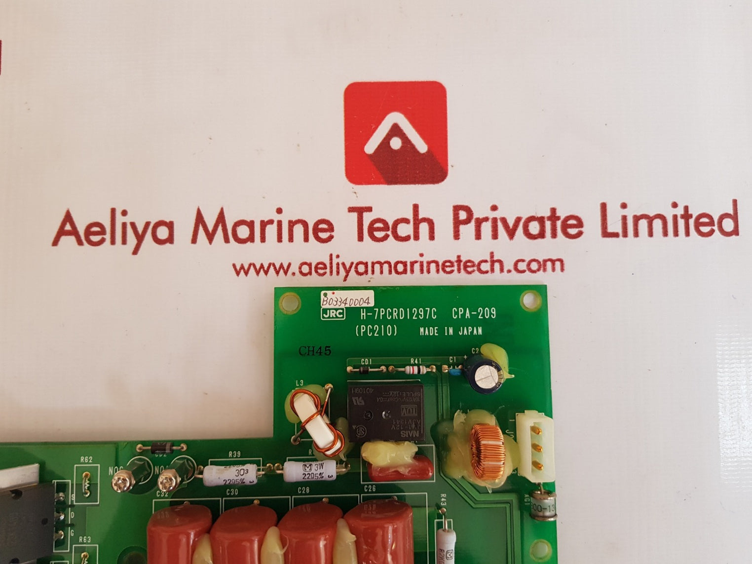 Jrc cpa-209 pcb card h-7pcrd1297c