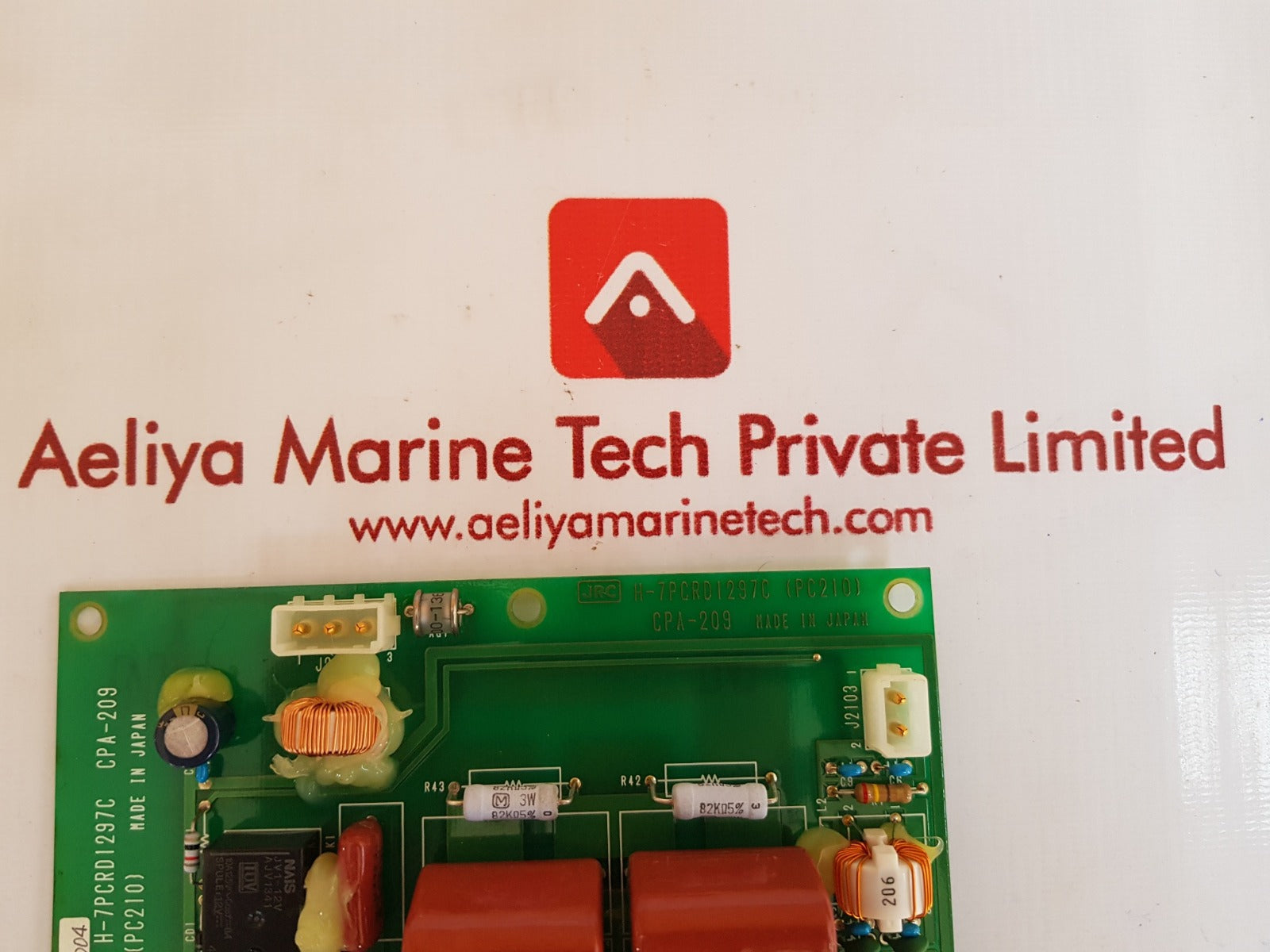 Jrc cpa-209 pcb card h-7pcrd1297c
