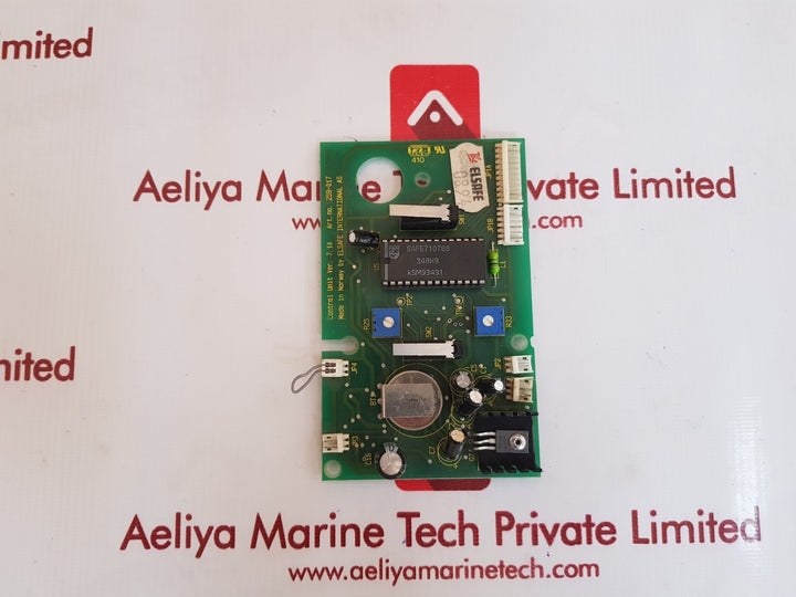 Elsafe 259-017 control unit ver. 7.1a 