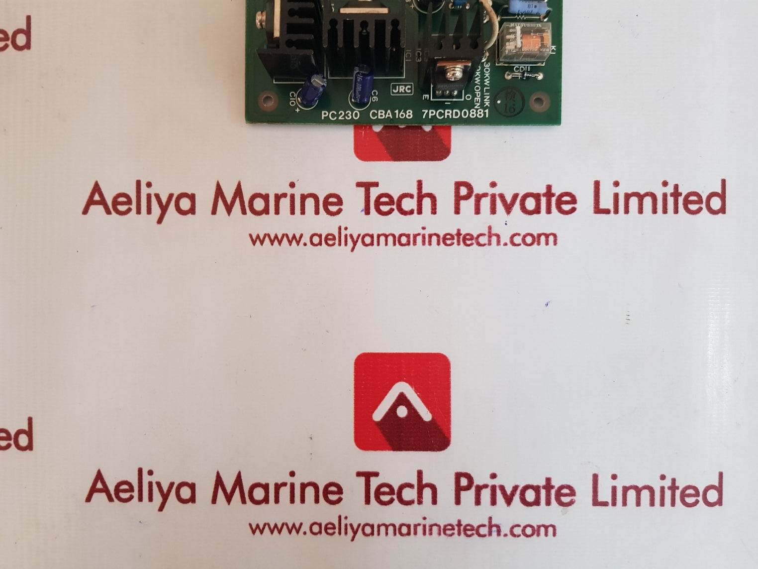 Jrc pc230 cba168 7pcrd0881 pcb card