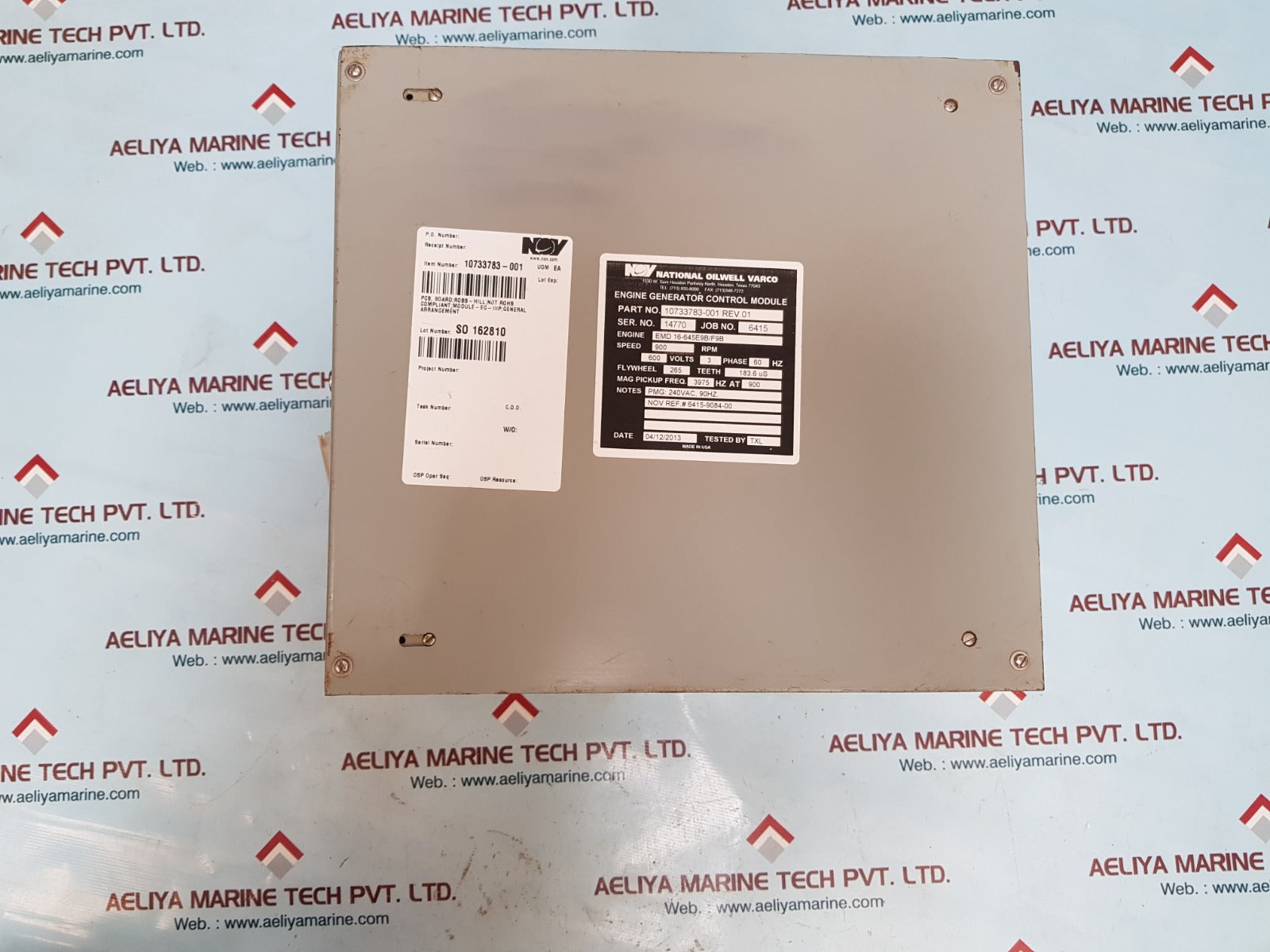 National oilwell varco eg-iiip engine generator control module 6415-9084-00 